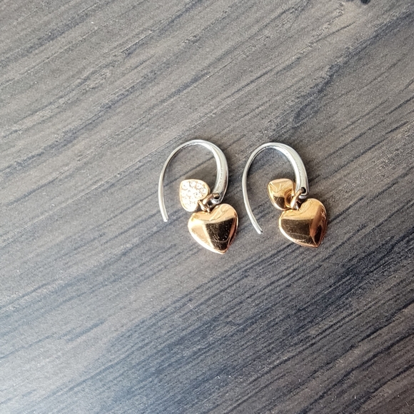 Fossil Dangle Earrings - Picture 3 of 6